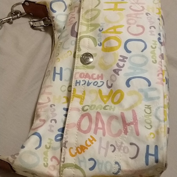 Coach signature multicolor bag - Picture 3 of 17